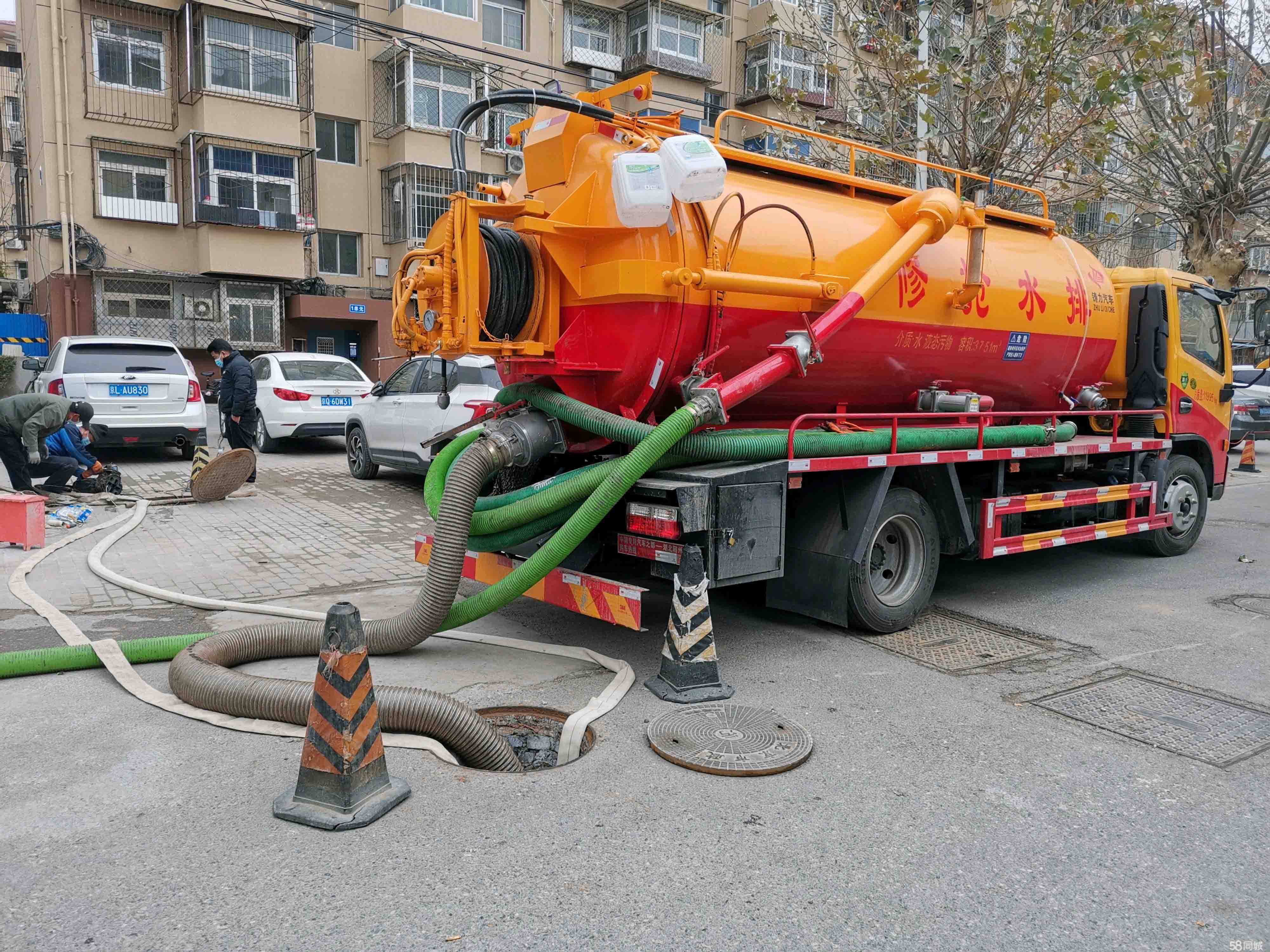 科尔沁右翼中抽粪吸污